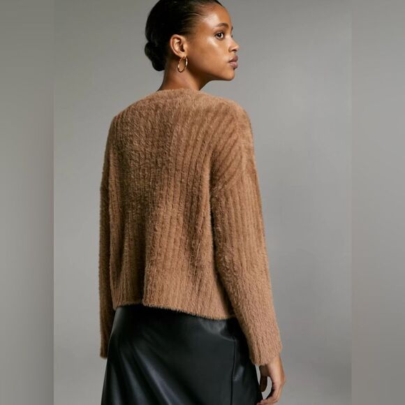 NWOT Aritzia Babaton Ulmann Sweater Constant Camel - Picture 2 of 5